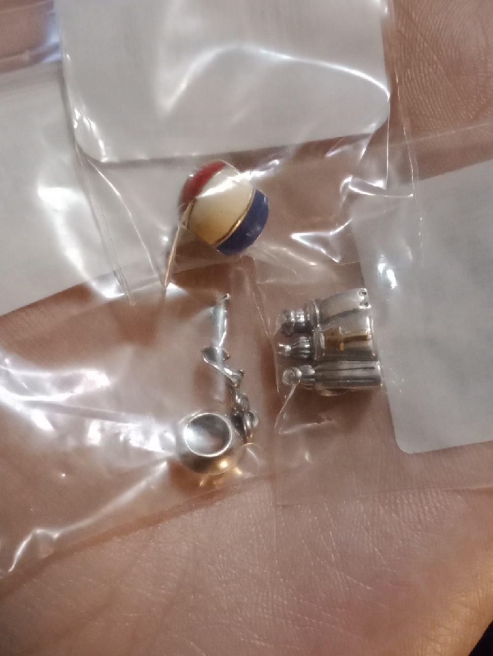 3 Pandora Charms